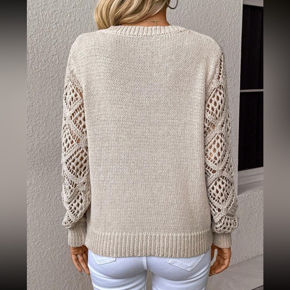 Boho knit sweater top - Picture 2 of 6